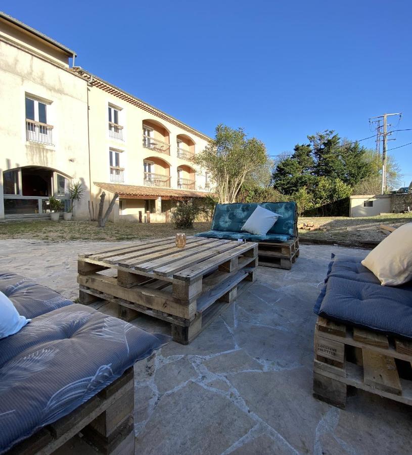 Logis Hotel Medieval, Montelimar Nord Rochemaure Bagian luar foto