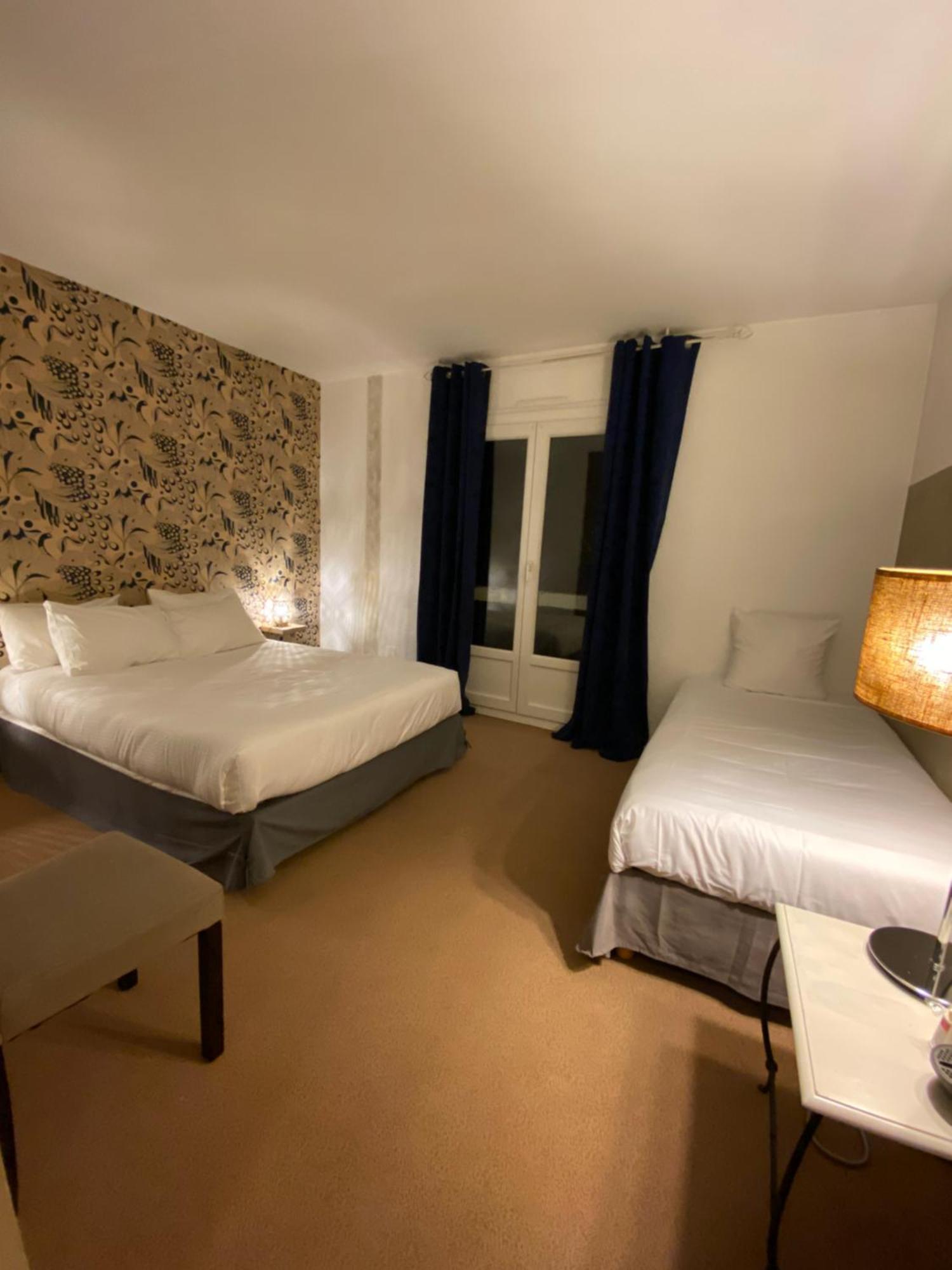 Logis Hotel Medieval, Montelimar Nord Rochemaure Bagian luar foto