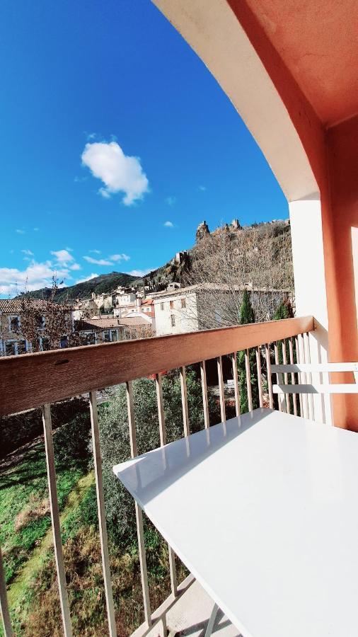 Logis Hotel Medieval, Montelimar Nord Rochemaure Bagian luar foto